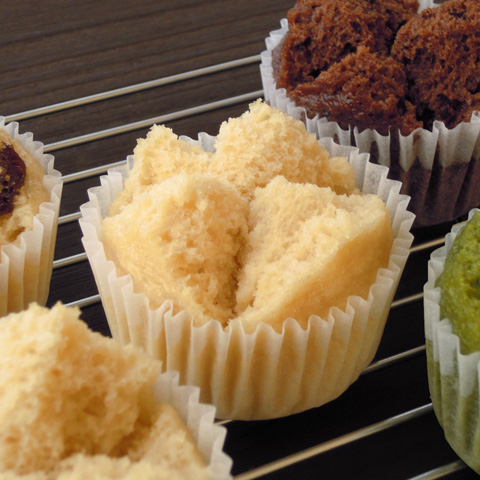 蒸し菓子の写真